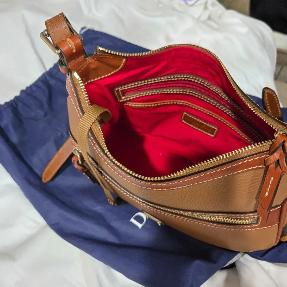 Dooney & Bourke Caramel Presley Crossbody